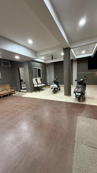 Spacious parking and common area at Radiance Residency