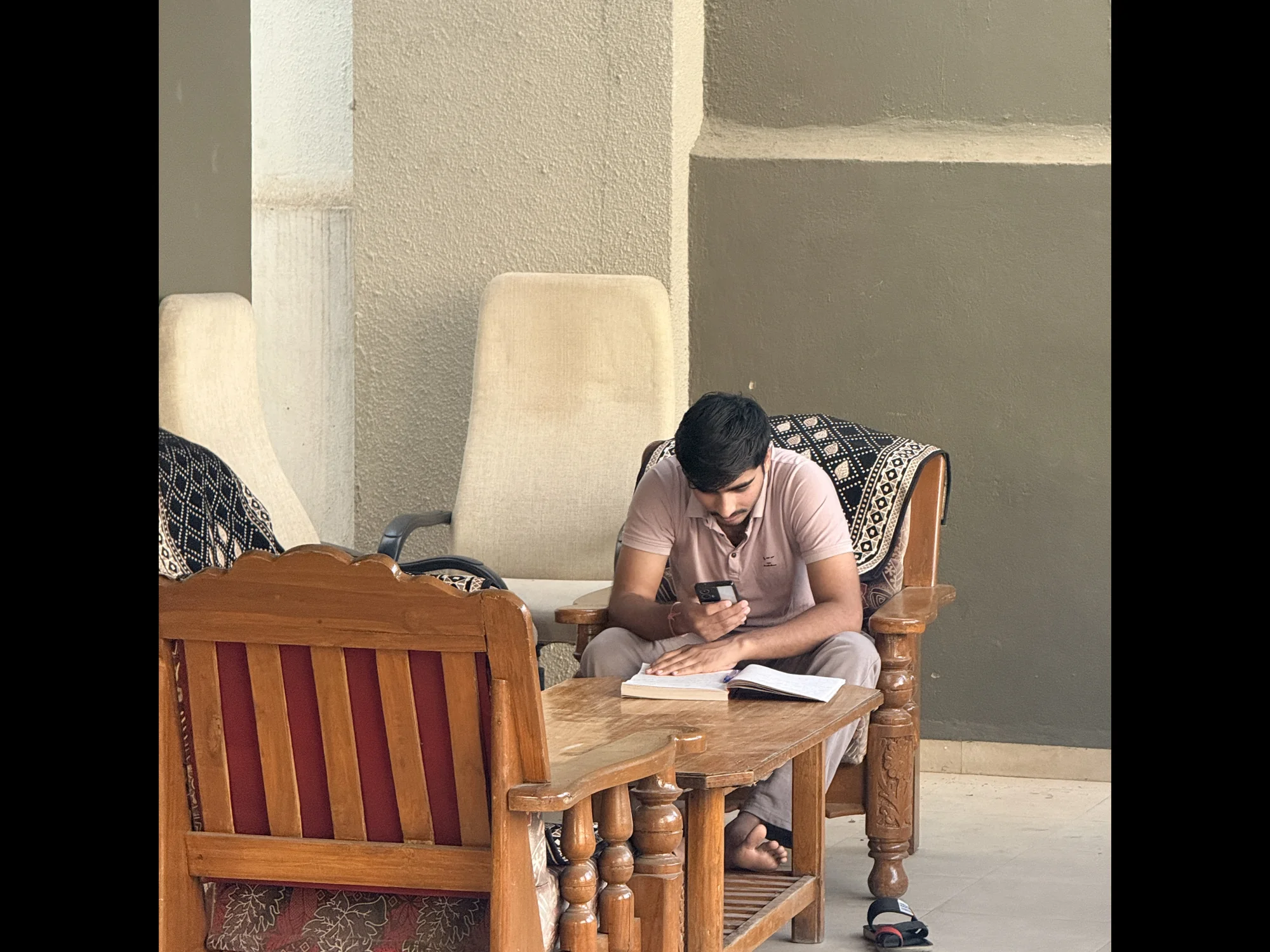 CCTV cameras and Wi-Fi router at Radiance Residency for security